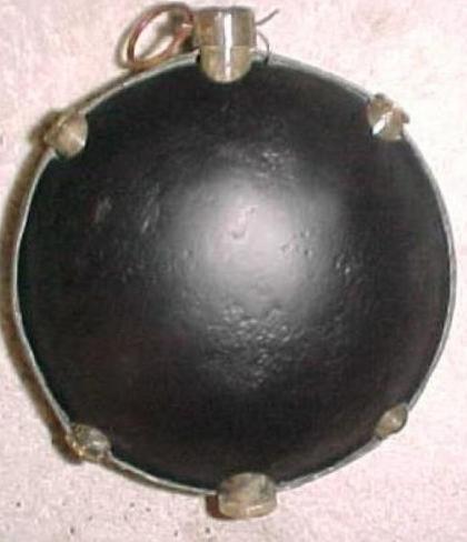 German WW1 Offensive Disc Grenade - Click Image to Close